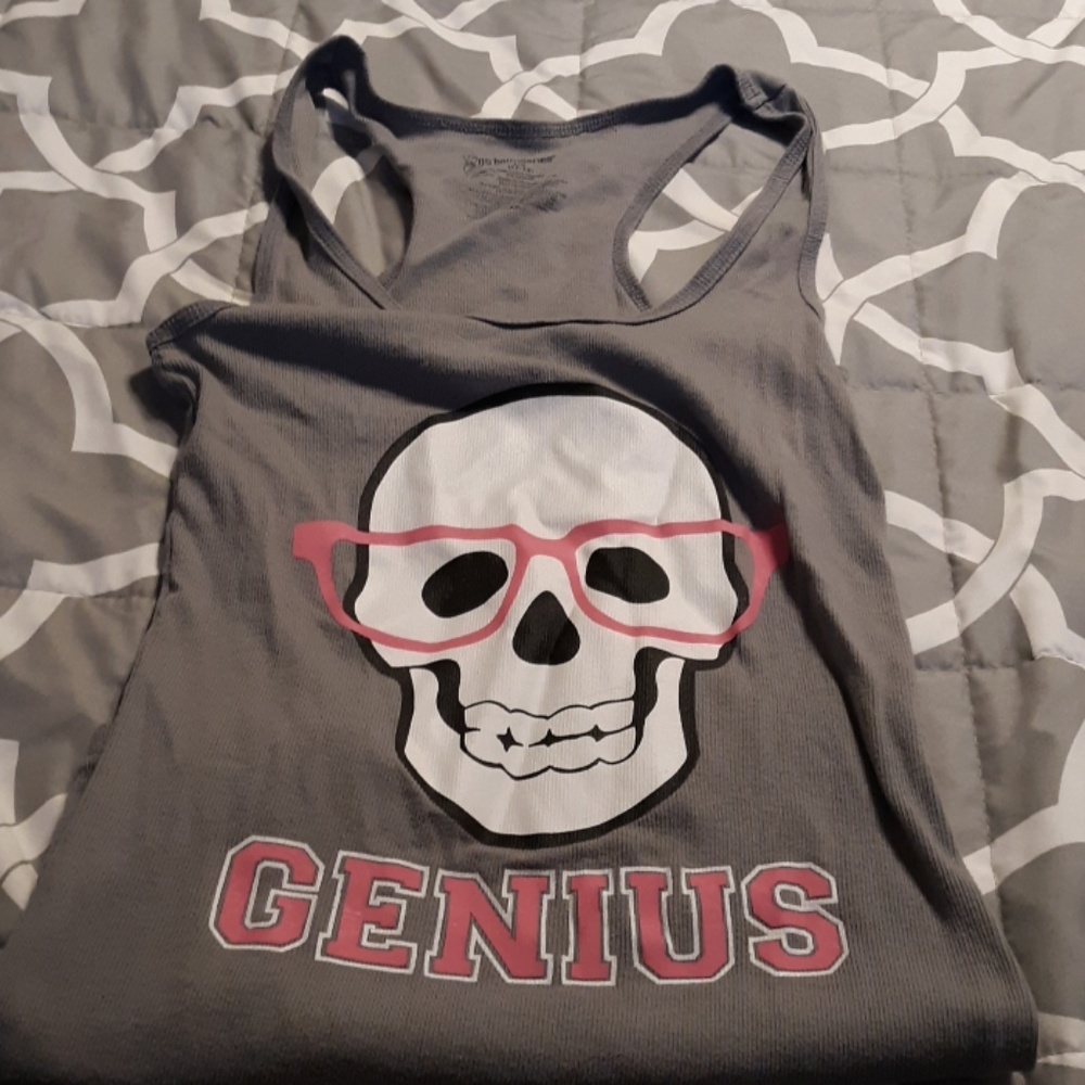 Cute gray tank